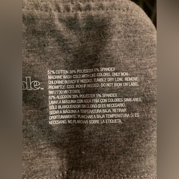 Wild Fable Gray Joggers Athletic CottonBlend Soft Runners Shorts Medium NWT - Picture 8 of 9